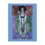 Lady in the Blue Dress Post Card