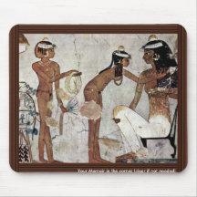 Lady In Toilet By Maler Der Grabkammer Des Zeserke Mouse Pads