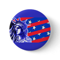 Lady Liberty in Patriotic Colours Products Button
