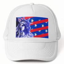 Lady Liberty in Patriotic Colours Products Hat
