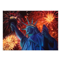 Lady Liberty Invitations
