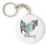 Lady Liberty keychains