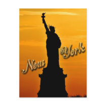 Lady Liberty, New York City, NY USA Postcards