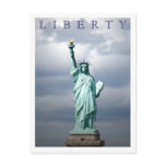 Lady Liberty Postcard