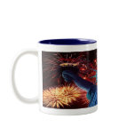 Lady Liberty Two-Tone Mug