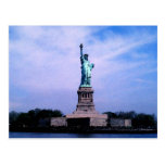 Lady Liberty watercolor Post Card