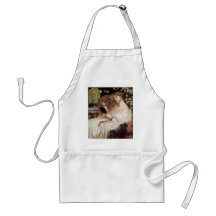 Lady Lilith, Dante Gabriel Rossetti, Victorian Art Apron