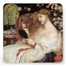 Lady Lilith, Dante Gabriel Rossetti, Victorian Art Personalized Invites