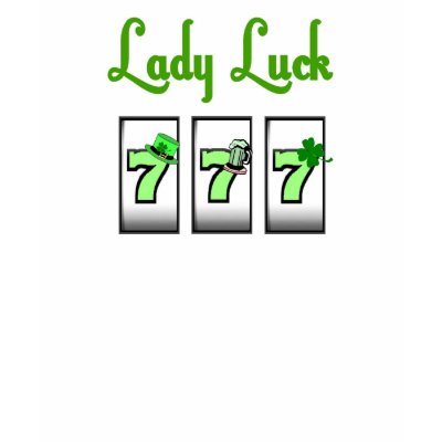 Lady Luck 777 , Ladies Spaghetti Top Fitted Shirt by vegasdusoleil