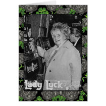 Lady Luck Greeting Cards