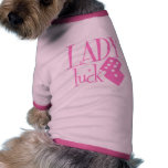 Lady Luck Dice pet clothing