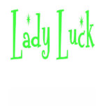 Lady Luck Lime Green Tank Top t-shirts