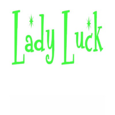 Lady Luck Lime Green Tank Top by vegasdusoleil