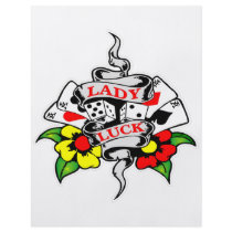 Lady Luck Tattoo Flyers