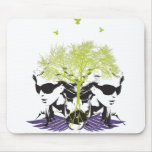 Lady mousepads