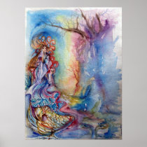 LADY OF LAKE , Magic and Mystery Print