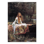 Lady of Shalott Greeting Card