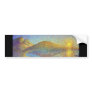 Lady of the Lake Surreal Pointillism Print Bumper Stickers
