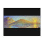 Lady of the Lake Surreal Pointillism Print Post Card