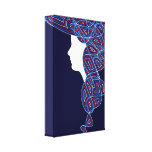 Lady Patriot canvas prints