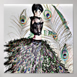 Lady Peacock posters