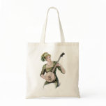 Lady Player Tote Bag