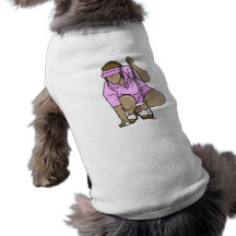 Lady Putt Logo Doggie T Shirt