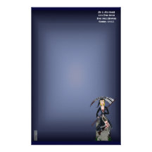 Lady Reaper 2 Personalised Stationery
