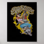 lady tattoo posters