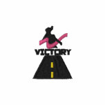 Lady Victory Runner Embroidered Shirt embroidered shirts