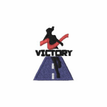 Lady Victory Runner Embroidered Shirt