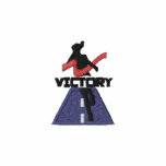 Lady Victory Runner Embroidered Shirt embroidered shirts