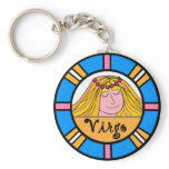 Lady Virgo Keychain