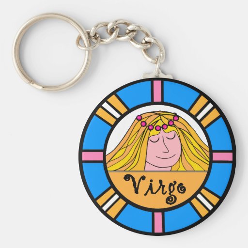Lady Virgo Keychain