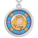 Lady Virgo Round Necklace