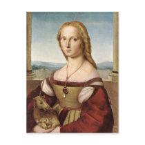 Lady with a Unicorn postcard