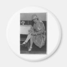 Lady With Flask 1926 Magnet