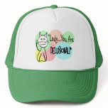 "Lady You Are Delusional"  Cat Lovers Gifts hats
