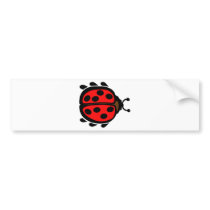 Ladybird Bumper Stickers