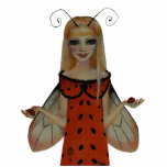 Ladybird Faerie photo sculptures