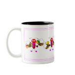Ladybirds Ladybugs and Bees Cute Mug Design