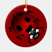 Ladybug Art Ornament Bug Keepsake Ladybug Gifts