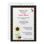 Ladybug Baby Shower Invitation
