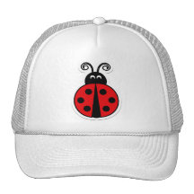 Ladybug Cap Trucker Hat