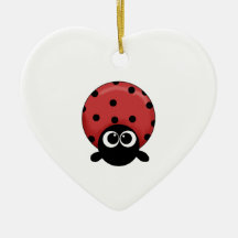 Ladybug Christmas Tree Ornament