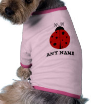 LADYBUG design customised with ANY NAME