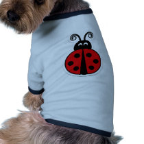 ladybug doggie tshirt