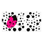 Ladybug Dots photo cards