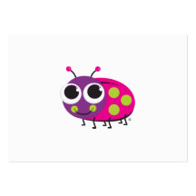 Ladybug Enclosure Card Business Cards