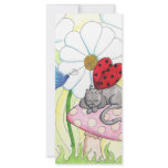 Ladybug Fairy Cat rack cards